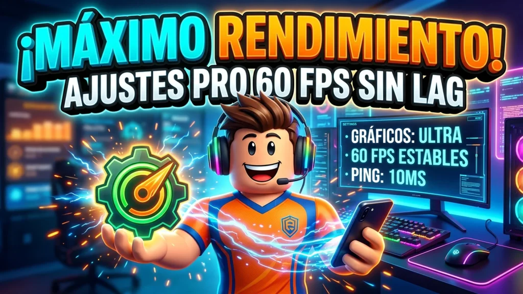 🚀 Cómo quitar el lag en Roblox y subir a 240 FPS en PC y celulares Android / iOS