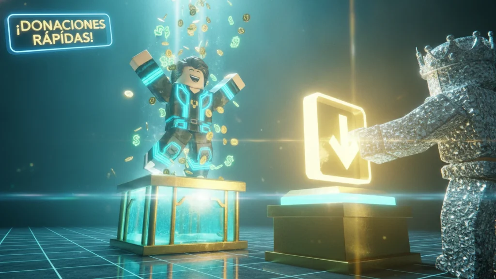 💸 PLS DONATE en Roblox 2026: cómo poner botones verdes y recibir más donaciones de Robux