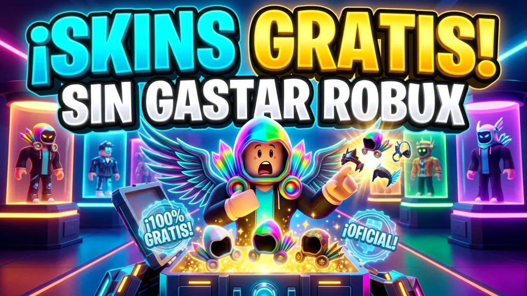 Las Skins Más Deseadas de Roblox y Cómo Conseguirlas sin Gastar Robux.