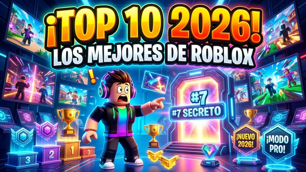 Top 10 Juegos de Roblox que Están Dominando 2026: ¡El #7 Te Sorprenderá! (Guía Definitiva)